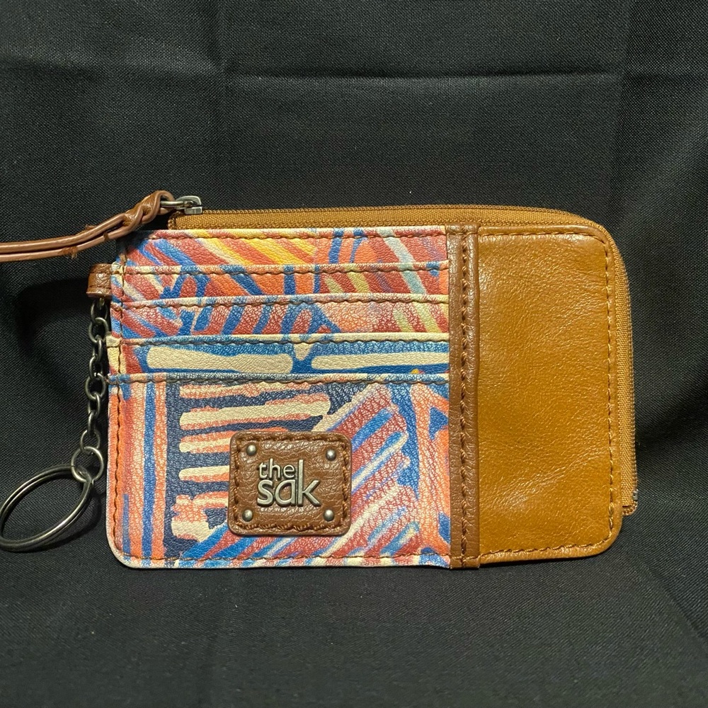 The Sak Multicolor Leather Wristlet